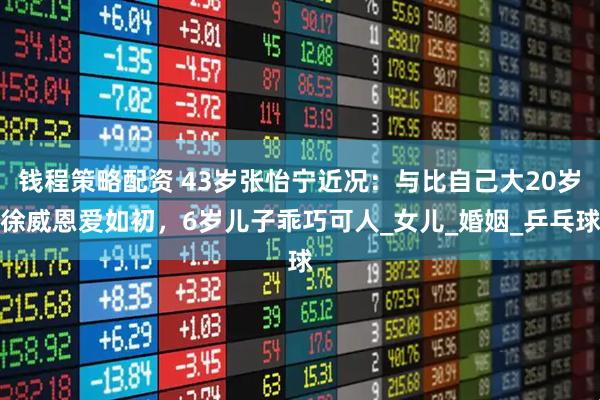 钱程策略配资 43岁张怡宁近况：与比自己大20岁徐威恩爱如初，6岁儿子乖巧可人_女儿_婚姻_乒乓球