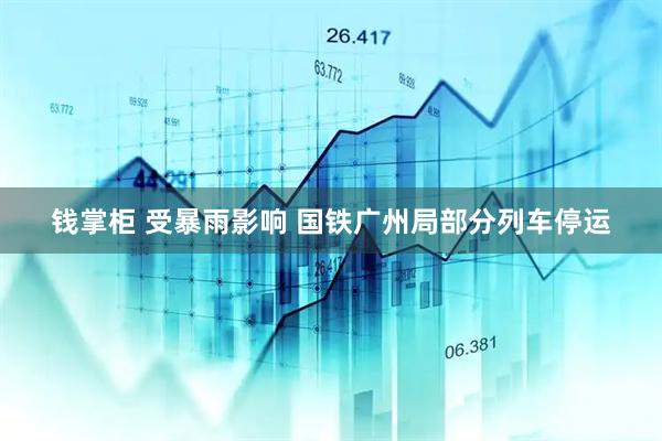 钱掌柜 受暴雨影响 国铁广州局部分列车停运